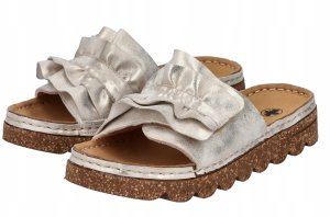 Rieker Rieker Slides Shoes V8763-60 Beżowe 40 8