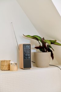 Stacja pogodowa Thomson Thomson COSY Stacja pogodowa z radiem i głośnikiem BT czarna 19
