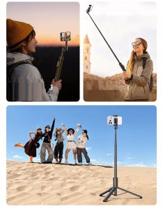Selfie stick Ulanzi Statyw Kijek Selfie Stick 103cm 2w1 + Pilot 10m Uchwyt Telefon Ulanzi / Sk26 / Sku: S015 3