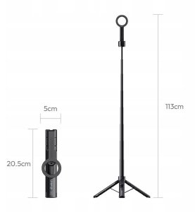 Selfie stick Ulanzi Statyw Kijek Selfie Stick Magsafe Magnes 113cm 2w1 Pilot Na Telefon Ulanzi / Sk26 / Sku: S014 4