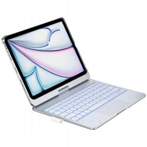 Etui na tablet SUPERO Etui Typecase Flexbook Touch             z klawiaturą do iPad Air 11" M2 2024 / M3 2025 / M4 2026 jasno różowy 2