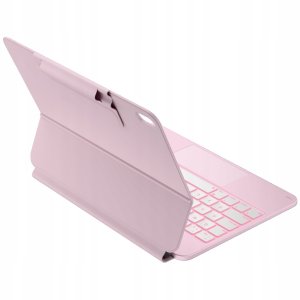 Etui na tablet 4kom.pl Etui Typecase Edge z klawiaturą do iPad  11" (A16) 2025 / iPad 10.9" 2022 różowy 5