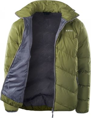 Kurtka męska Hi-Tec Kurtka puchowa męska Socho Olive Branch/Tornado r. S 3