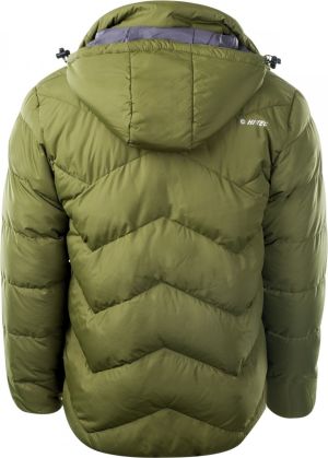 Kurtka męska Hi-Tec Kurtka puchowa męska Socho Olive Branch/Tornado r. S 4