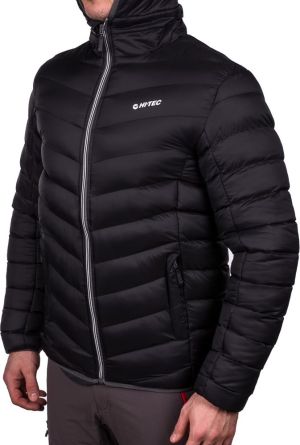 Kurtka męska Hi-Tec Kurtka puchowa męska Sorne Black/Dark Grey r. XXL 4