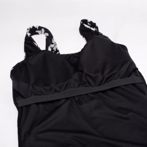 Martes Damski strój kąpielowy jednoczęściowy LADY FARIA ecru duże kwiaty rozmiar L 3