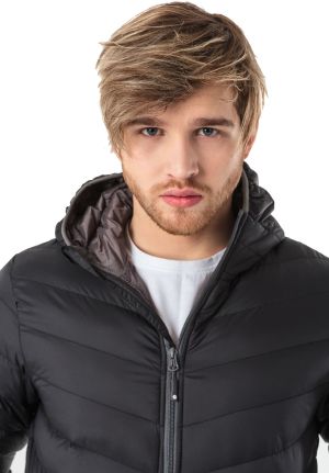 Kurtka męska Hi-Tec Kurtka ocieplana Salrin black/dark grey r. XXL 11