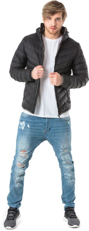 Kurtka męska Hi-Tec Kurtka męska Salrin Black/Dark grey r. M 4