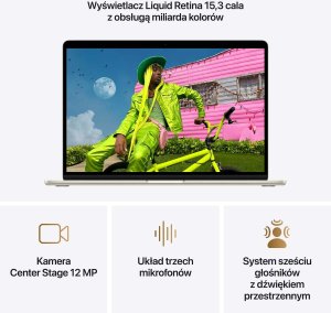 Laptop Apple MacBook Air 15 M5 / 16 GB / 1 TB / Zasilacz 70 W (MDVD4/D1/US/70W) 5