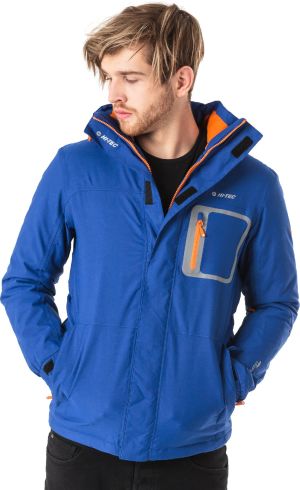 Kurtka narciarska męska Hi-Tec Bicco Niebieska r. L 3