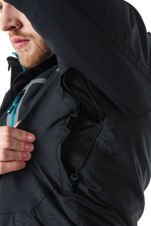 Kurtka narciarska męska Hi-Tec Bicco Czarna r. M 9