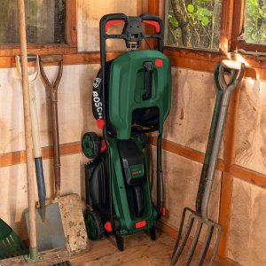 Kosiarka akumulatorowa Bosch Bosch  Rotak 18V-34 Set cordless lawn mower 11