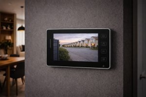 Verk Wideodomofon video wideo do furtki bramy domofon lcd furtka przewodowy 5