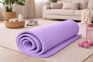 Verk Mata do ćwiczeń jogi pilatesu fitness gimnastyczna treningowa 170cm gruba 5