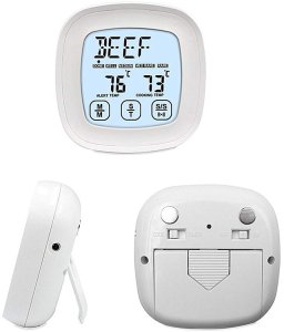 Verk Termometr do mięsa mięs z sondą kuchenny dotykowy cyfrowy do smażenia lcd 9