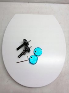 Deska bidetowa Wenko Deska sedesowa CREVADA WENKO, 45 x 39 cm, biała 4