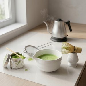 Lumarko Porcelanowy zestaw do matchy PORCE, 5 częściowy 7