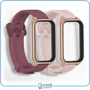 ChronSmarta Zestaw: 2x pasek z ramką ChronSmarta do smartband'a Xiaomi Smart Band 9 Active 2