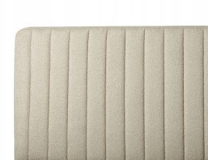 Beliani Łóżko Boucle LUNAN 180 x 200 cm Beżowy 7