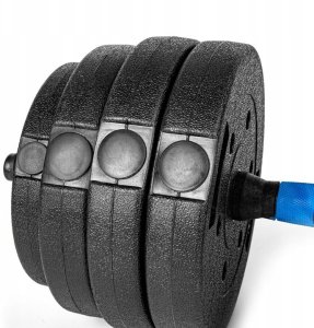 Bestif Zestaw hantli bitumicznych 2x20kg 40kg BH040 Bestif 8