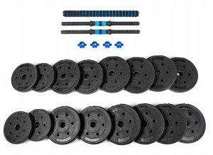 Bestif Zestaw hantli bitumicznych 2x20kg 40kg BH040 Bestif 10