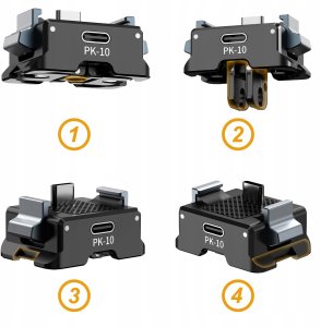 Ulanzi Adapter Do Dji Osmo Pocket 3 Mocowanie 1/4” Arca-swiss Gopro / Ulanzi Pk-10 3