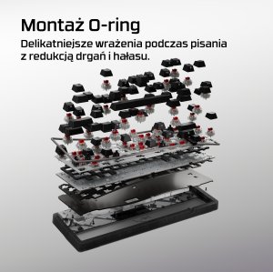Klawiatura HyperX Klawiatura dla graczy Origins 2 65 - B4QS3AA#ABA 2