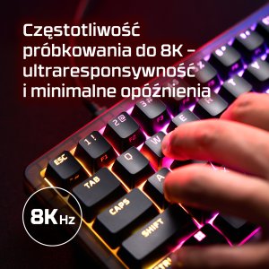 Klawiatura HyperX Klawiatura dla graczy Origins 2 65 - B4QS3AA#ABA 4