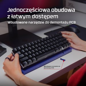 Klawiatura HyperX Klawiatura dla graczy Origins 2 65 - B4QS3AA#ABA 5