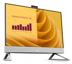 Komputer Dell Komputer Dell 27 All-in-One EC27250 Win11Pro CORE 7-150U/16GB/1TB/27.0 FHD Touch/Intel Graphics/Cam/WLAN + BT/Backlit Kb/3Y ProSupport 2