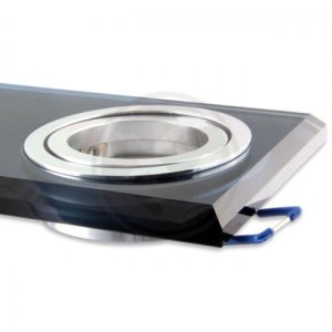 Zext Oprawa halogenowa dwugłowicowa czarna IP20 2