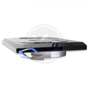 Zext Oprawa halogenowa dwugłowicowa czarna IP20 3