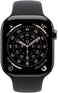 Smartwatch Apple Watch 11 GPS 42mm Jet Black Alu Sport Band S/M Czarny  (MEQT4LW/A) 2