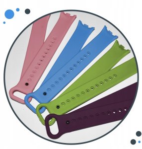 ChronSmarta Zestaw: 6x pasek ChronSmarta do smartband'a Xiaomi Mi Band 8 / 9 / 10 5