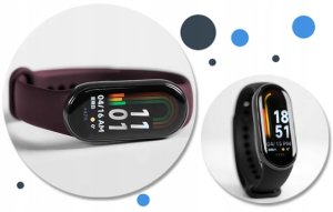 ChronSmarta Zestaw: 6x pasek ChronSmarta do smartband'a Xiaomi Mi Band 8 / 9 / 10 7