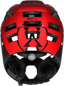 Nils Extreme MTW101 KASK CZERWONY FULL FACE M(56-58CM) NILS EXTREME 11