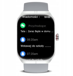 Smartwatch GepardWatches Zegarek Smartwatch Wenom AMOLED NFC Bluetooth Sportowy, Wodoodporny Menu PL 11
