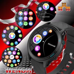 Smartwatch GepardWatches Smartwatch IP 68 Monitor zdrowia Bluetooth, Wodoodporny Menu PL Rozmowy 3