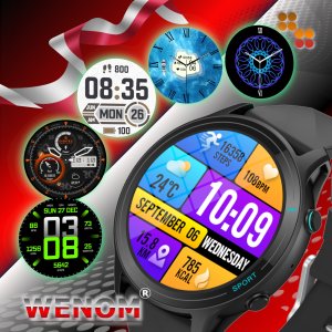 Smartwatch GepardWatches Smartwatch IP 68 Monitor zdrowia Bluetooth, Wodoodporny Menu PL Rozmowy 4