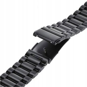 Wenom Bransoleta STALOWA Nierdzewna CZARNY DO SMARTWATCH uniwersalny 22mm Wenom 2