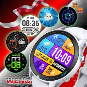 Smartwatch GepardWatches Smartwatch IP 68 Monitor zdrowia Bluetooth, Wodoodporny Menu PL Ciśneinie 4
