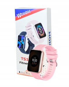 Smartwatch Wenom Smartwatch męski / damski - rozmowy, sport, zdrowie, IP68, Różowy Ciśnienie 16
