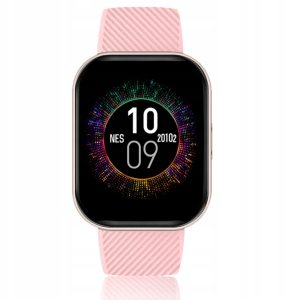 Smartwatch Wenom Smartwatch męski / damski - rozmowy, sport, zdrowie, IP68, Różowy Ciśnienie 7
