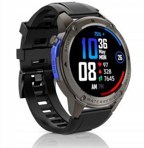 Smartwatch Wenom Smartwatch Wenom DM56 Sportowy Męski Damski GPS Wodoodporny PL Pływanie 5