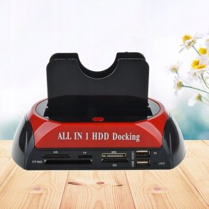 Stacja dokująca Retoo STACJA DOKUJĄCA DO DYSKÓW SATA CZYTNIK KART 2.5' 3.5' USB 3.0 11
