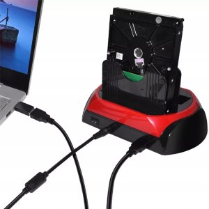 Stacja dokująca Retoo STACJA DOKUJĄCA DO DYSKÓW SATA CZYTNIK KART 2.5' 3.5' USB 3.0 9