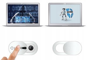 Kamera internetowa Retoo 3 x ZAŚLEPKA ZASŁONKA DO KAMERKI KAMERY LAPTOPA biała 4