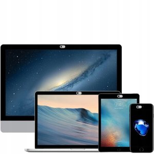 Kamera internetowa Retoo 3 x ZAŚLEPKA ZASŁONKA DO KAMERKI KAMERY LAPTOPA biała 9