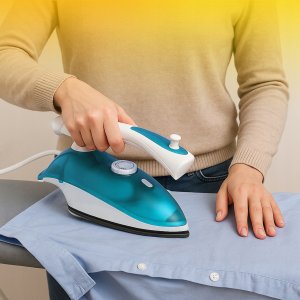 Żelazko Retoo MAŁE ŻELAZKO PAROWE DO UBRAŃ TURYSTYCZNE MINI SKŁADANE 800W 80ML 5