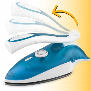 Żelazko Retoo MAŁE ŻELAZKO PAROWE DO UBRAŃ TURYSTYCZNE MINI SKŁADANE 800W 80ML 8